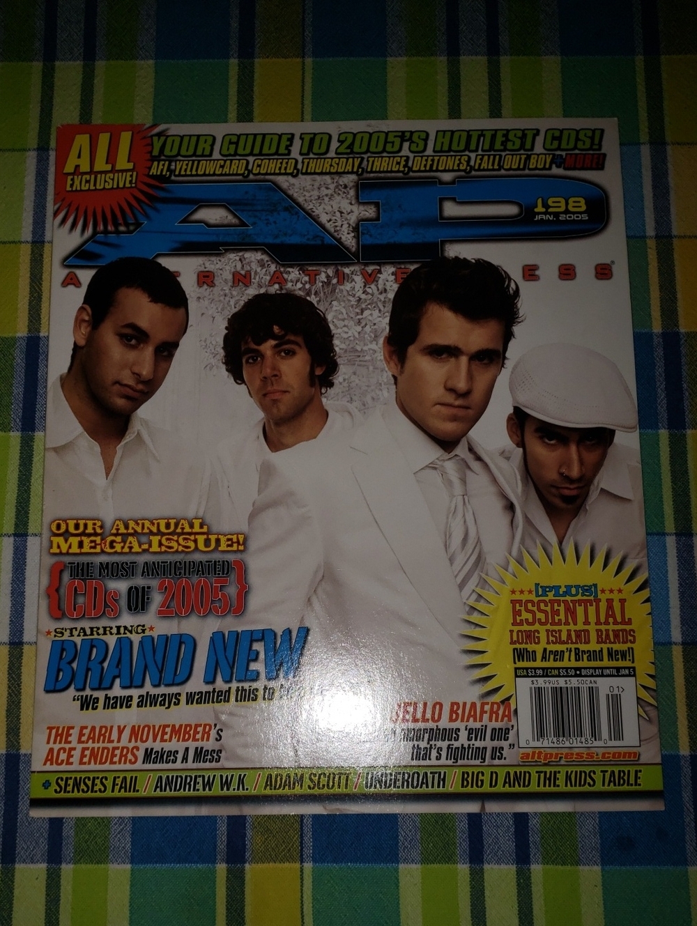 3/$15 Alternative Press Issue #198 JAN 2005 Brand New Cover Artist Y2K